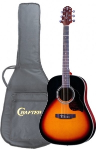Акустическая гитара CRAFTER JM 250 / VLS-V с чехлом